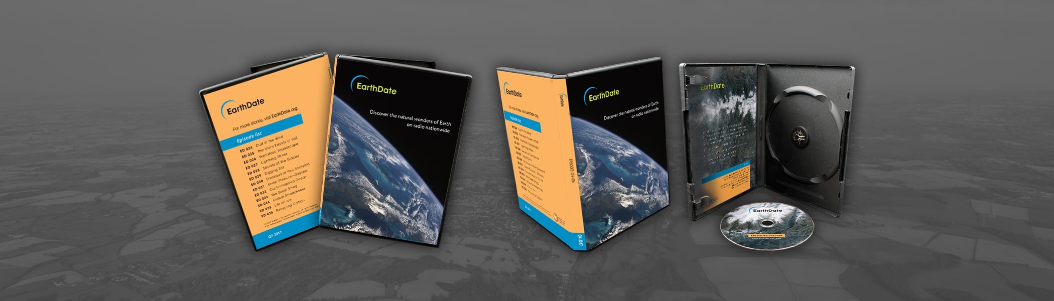 DVD in Black Case with Inserts