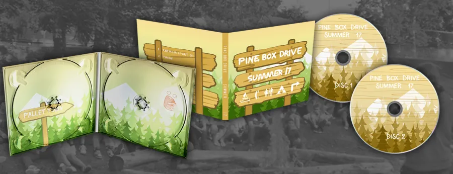 2 Disc In 4-Panel Digipak