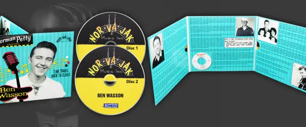 2 Disc In A 6 Panel 2 Pocket Wallet