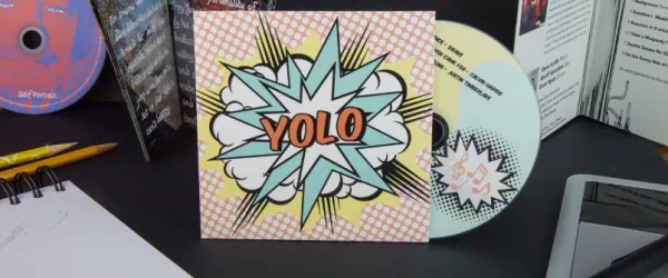 CD album cover with custom artwork