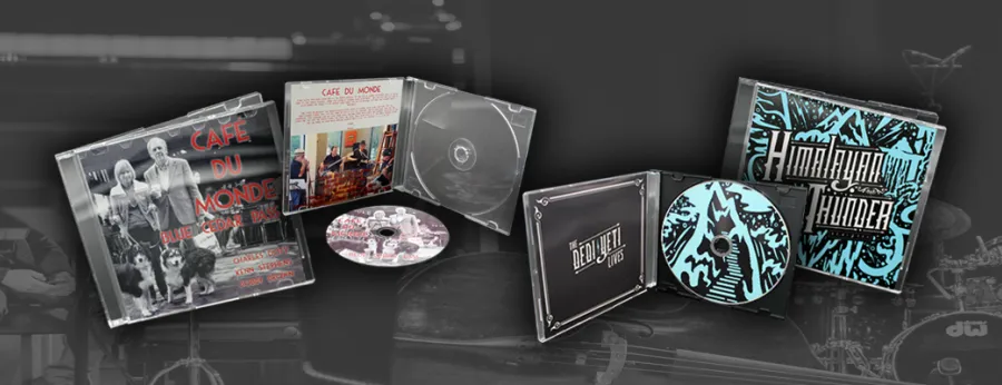 Slim Jewel Case with 2 Panel Insert